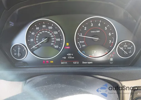 2017 BMW 330I xDrive from USA, damaged, VIN WBA8D9C31HA004272